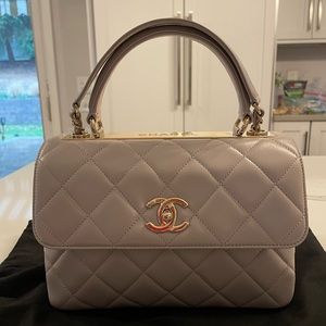Chanel Medium Trendy CC Flap Bag Grey (New, Never worn, Authentic).